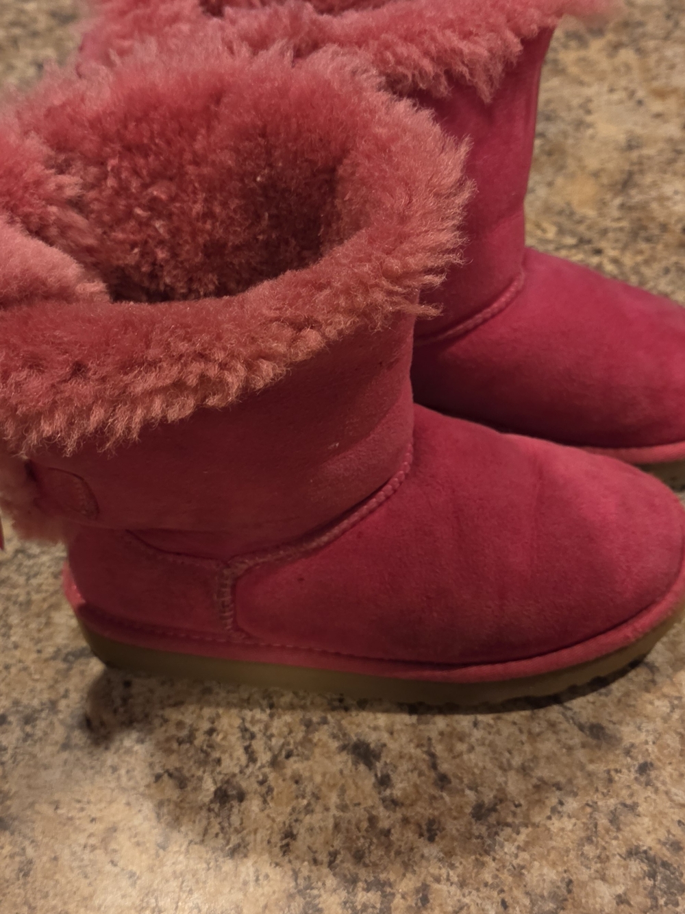 Pink Ugg Boots Size 1
